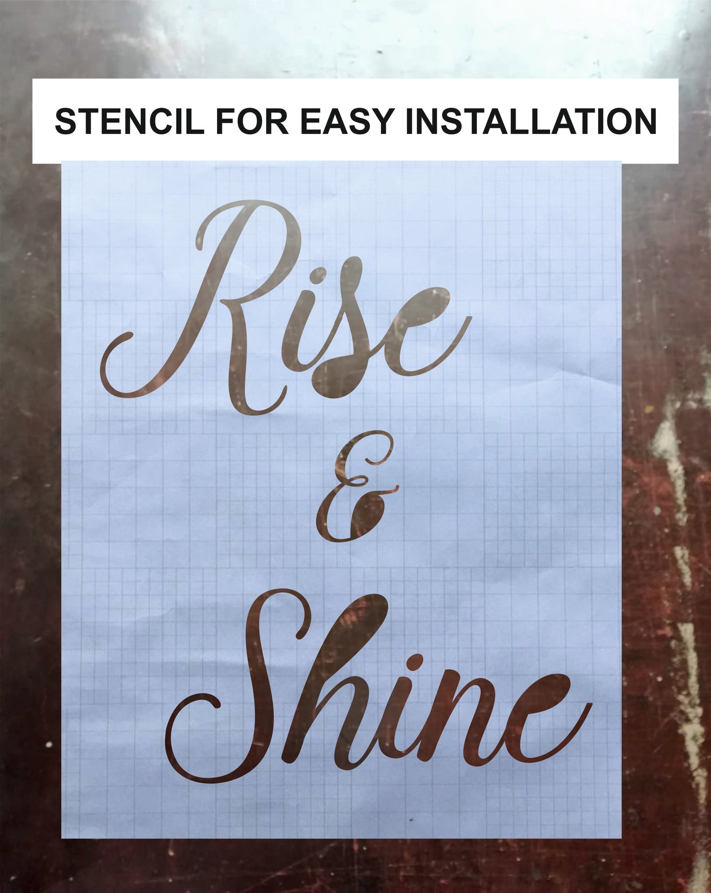 Wall Quote-6, Rise & Shine