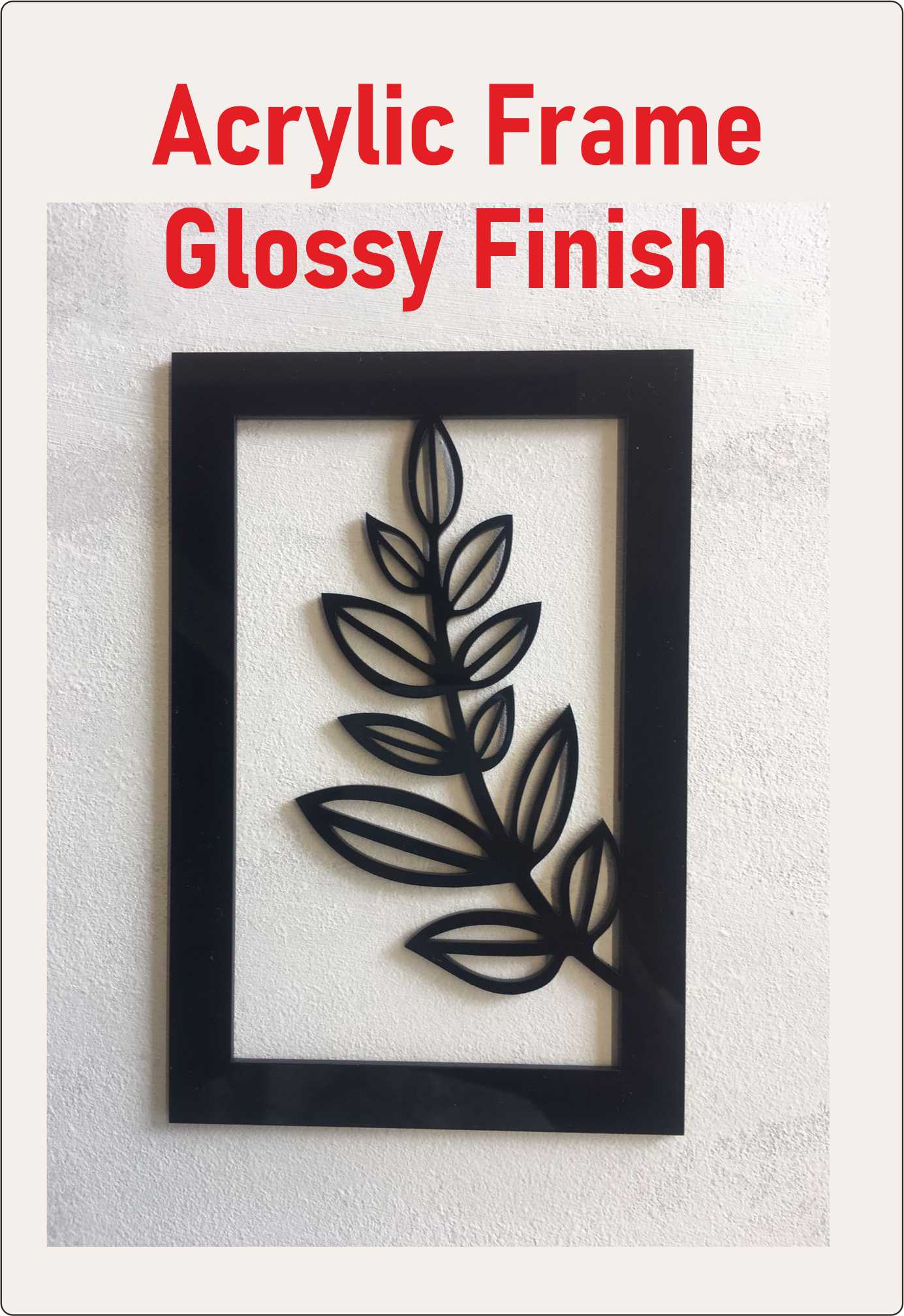 W4 - Wall Decor Frames Set - 4