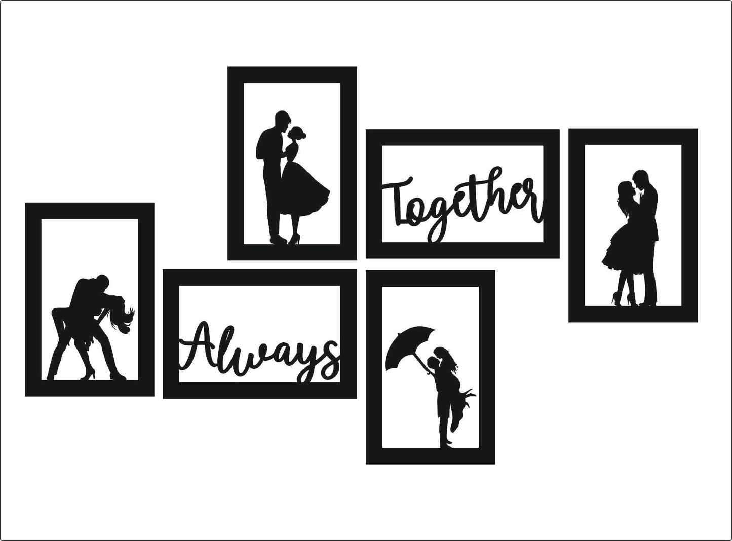 W2 - Wall Decor Frames Set - 2