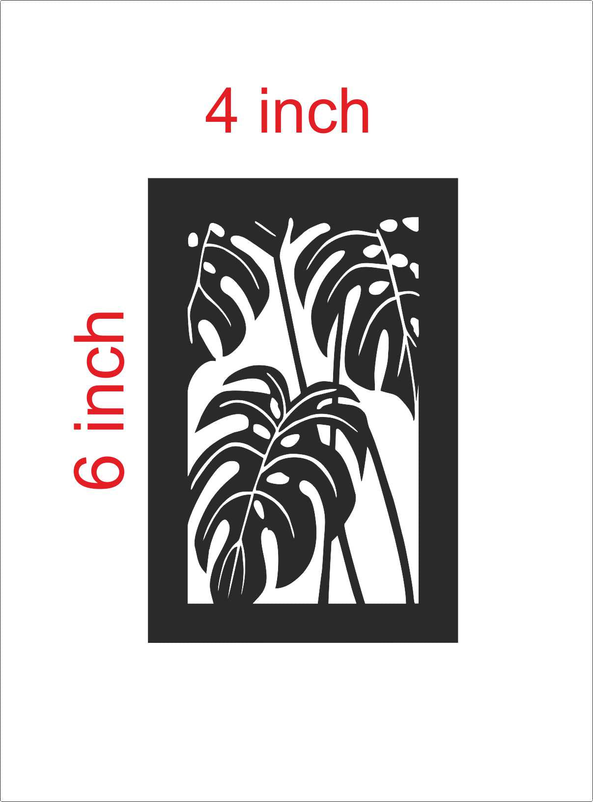 W6 - Wall Decor Frames Set - 6