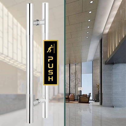 S1- Push Pull Sign Vertical