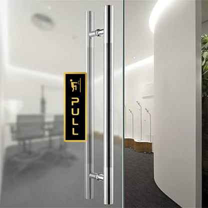 S1- Push Pull Sign Vertical