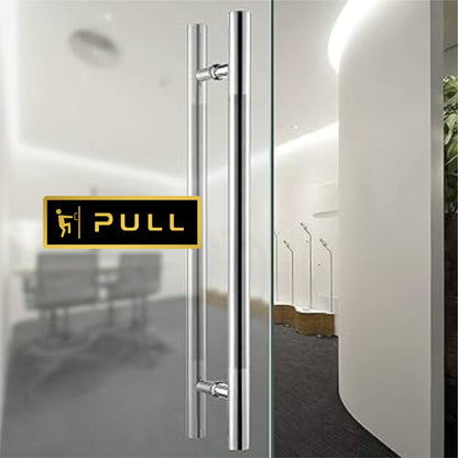 S2- Push Pull Sign Horizontal