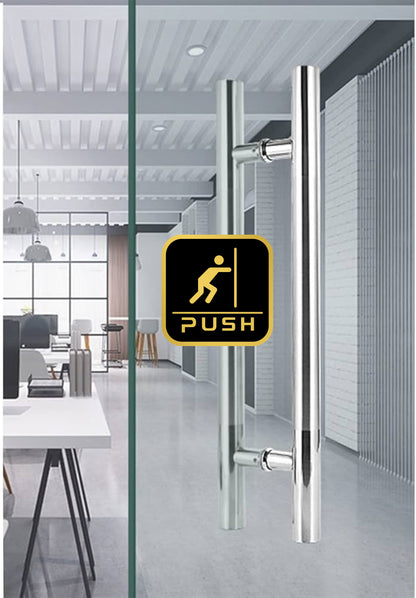 S4- Push Pull Sign Square 2