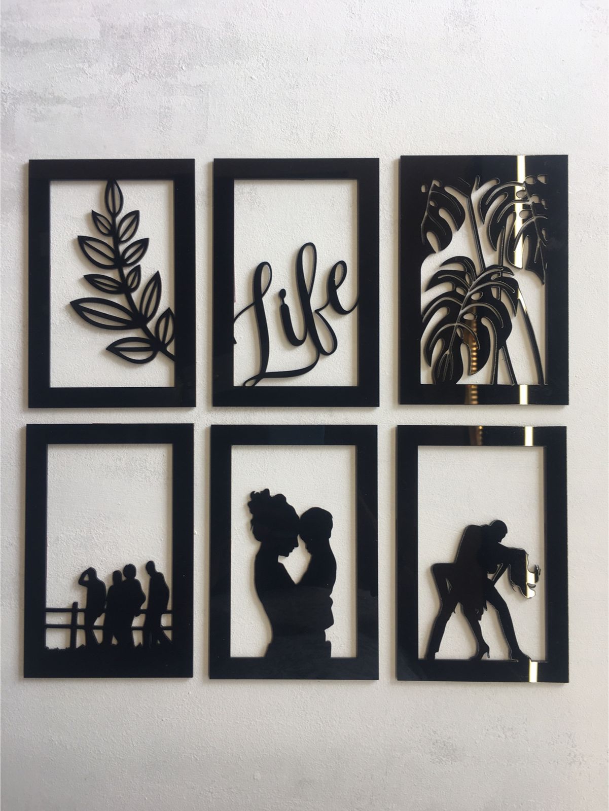 W7 - Wall Decor Frames Set - 7
