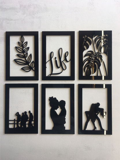 W7 - Wall Decor Frames Set - 7