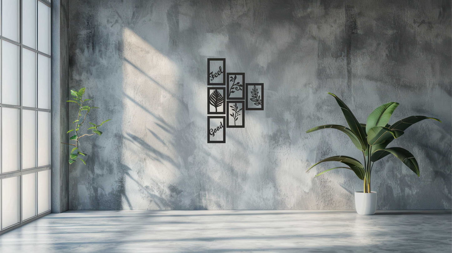 W4 - Wall Decor Frames Set - 4