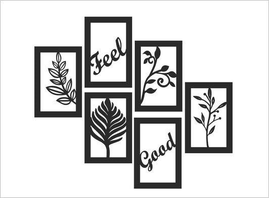 W4 - Wall Decor Frames Set - 4