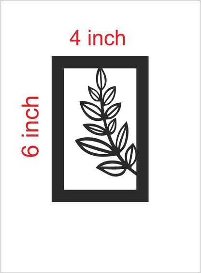 W4 - Wall Decor Frames Set - 4