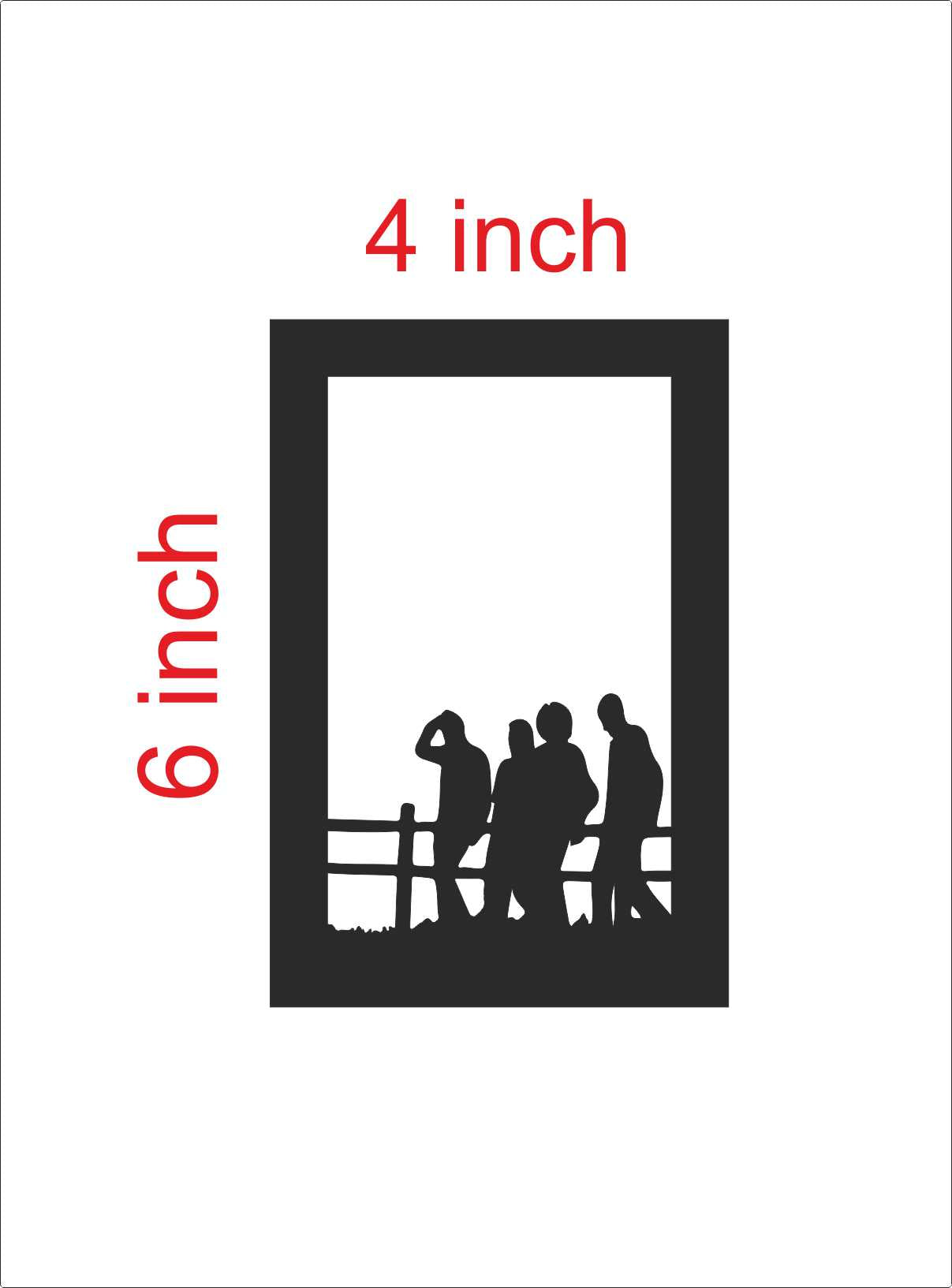 W5 - Wall Decor Frames Set - 5